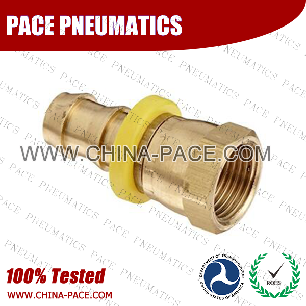 Dual Seat Swivel Female Push On Hose Barb Fittings, Brass Push-lok Hose Barb Fittings, Brass Hose Barb Fittings, Brass Pipe Fittings, Brass Air Fittings